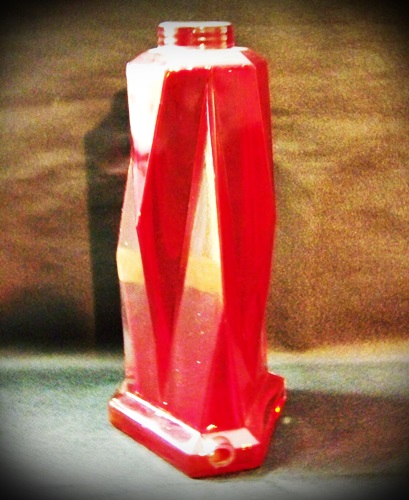 Small Kopp Modernistic Lamp Base in Red